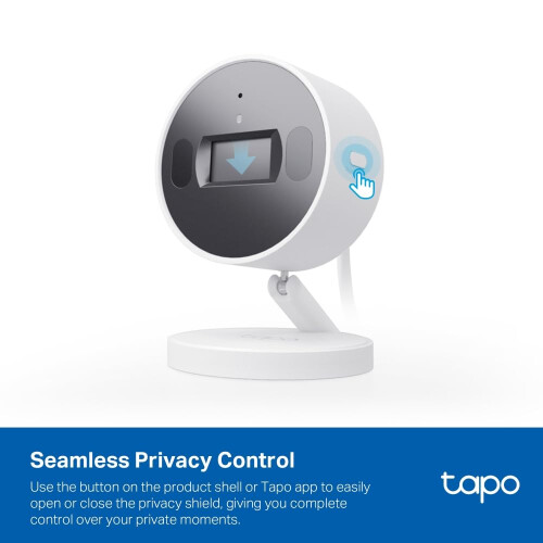 Tapo C125 Indoor Camera with Physical Privacy Shut 1