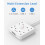 4M 4 Way Extension lead with USB Slots (3 USB-A, 1 2