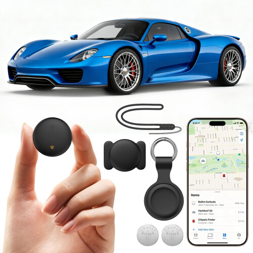GPS Tracker for Vehicles, Mini Portable Magnetic C