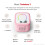 Cloud Pink Toniebox 2 Starter Set with Creative To 4