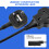 TISDLIP 5M Extension Lead Basic Single Socket Exte 2