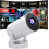 [Built-in Apps & 2025 Upgraded] Mini Projector wit 1