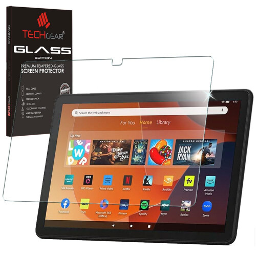 TECHGEAR Tempered Glass Screen Protector for Amazo