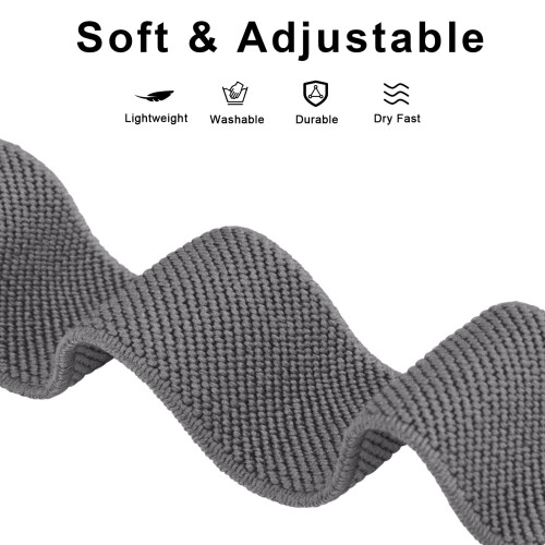 Yisica 3 Pack Quick Release Elastic Nylon Watch St 2
