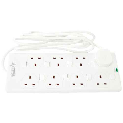 PRO ELEC PL15339 3m 8 Way Individually Switched Su