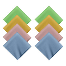 Henyall Microfiber Glasses Cleaning Cloth,8pcs Thi