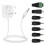 5V 1A 2A Power Supply, Dalugo Universal AC to DC P 1
