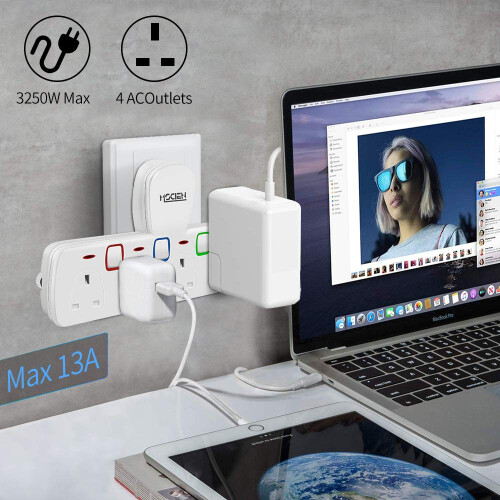 Mscien Plug Extension Individually Switched Multi 1