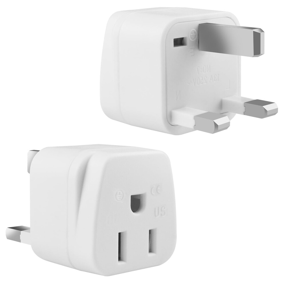 2 Pack Us To Uk Plug Adapter, Usa To Uk Plug Adapt 74274956