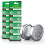 LiCB 20 PCS LR1130 AG10 Battery 1.5V Alkaline Butt 1