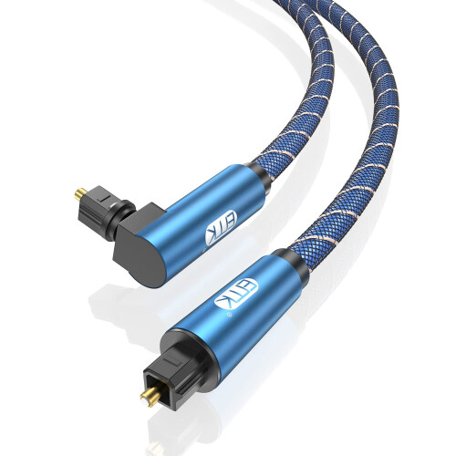 EMK 90 Degree Optical Cable, 360 Degree Swivel Adj