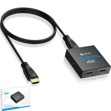 eSynic 4K/30HZ HDMI Splitter 2 Way HDMI Splitter 1