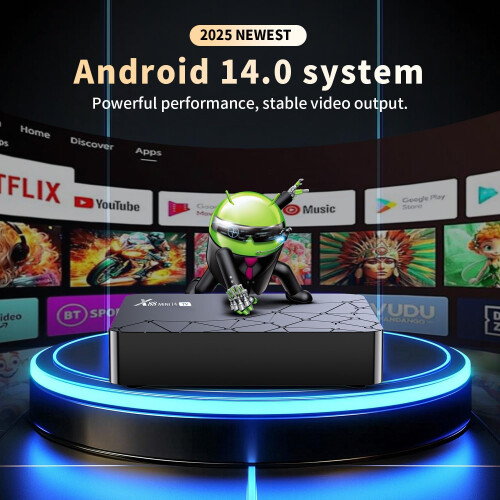 Android tv box,X14 MINI Android 14.0 box 2GB RAM 1 1