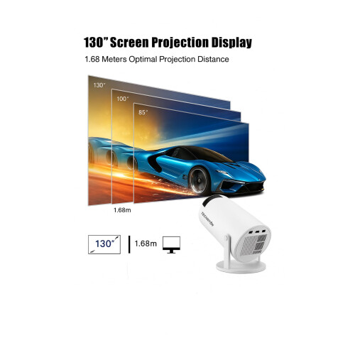 Technyon HY300 PRO+ 2025 | 1080P Full HD WiFi Proj 1