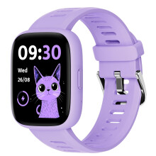 BIGGERFIVE Kids Smart Watch, 1.8" Fitness Watch Pe