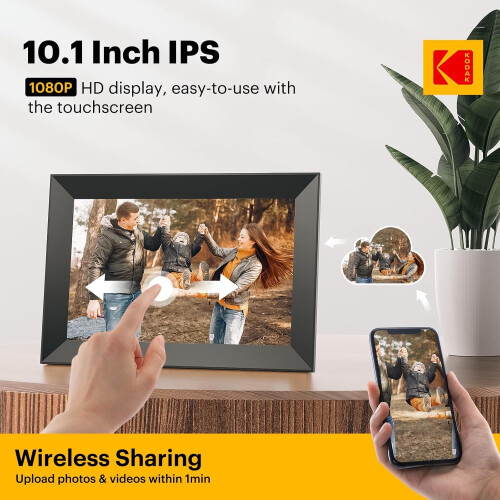 Kodak KODAK Digital Picture Frame WiFi 10.1 Inch HD IPS 2