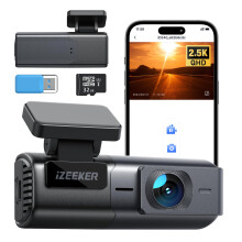 iZEEKER 1440P Dash Cam WiFi, 2.5K QHD Dashcam with