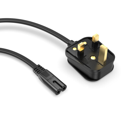 3 Meter C7 Figure 8 Main Power Lead with UK Plug –
