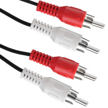 Wzhiy 1.5m RCA Cables Male-to-Male – 2RCA to 2RCA