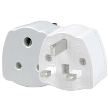 ZANTESR India To UK Adapter, 2PCS India To Uk Plug