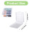 NAYAGOGO 9 Pcs Clear Plastic Cell Battery Storage 2
