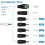 5V 1A 2A Power Supply, Dalugo Universal AC to DC P 2