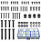Digank TV Bracket Screw, 68pcs Mounting Screws, M4 1