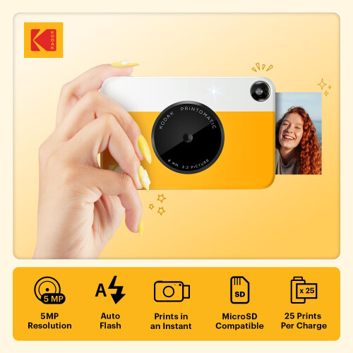 Kodak KODAK Printomatic Full-Color Instant Print Digital 1