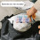 NAYAGOGO 9 Pcs Clear Plastic Cell Battery Storage 4