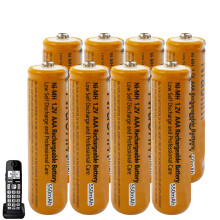 NI-MH AAA Rechargeable Battery 1.2V 550mah 8-Pack AAA rechargeable Batteries for Panasonic BT Gigaset Cordless Phones