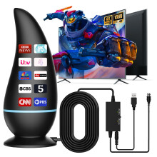 Indoor TV Aerial for Smart & Old TVs, Long Range R