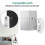 HomeMount Wall Mount Brackets - Universal Speaker 4