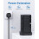 Tower Extension Lead With 5M Cable by KOOSLA, [13A 2