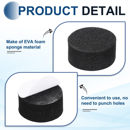 sourcing map 8 Pcs Single Sided Speaker Isolation 2