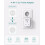[3 Pack] UK to European Plug Adapter with 3 USB Po 3