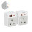 TESSAN UK to US Plug Adaptor 2 Pack, Foldable USA 1