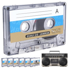 6Pcs Blank Cassette Tapes, Blank Cassette Tapes 90
