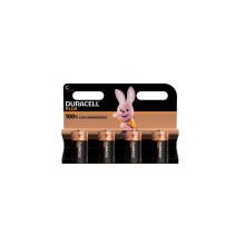 4X Duracell C Plus (1 Blister Pack of 4 Batteries)