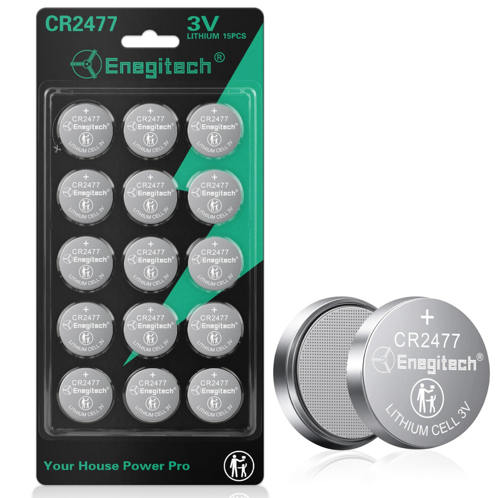 Enegitech Cr2477 Lithium Button Battery Coin 2477 78494251