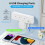 Banaplo Plug Extension Socket, 9-IN-1 Multi Plug A 3