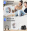 4000mAh Rechargeable CD Player with Bluetooth: Por 4