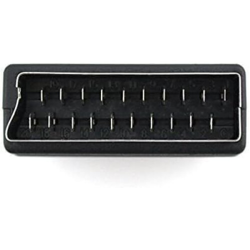 RUITROLIKER 3RCA to Scart Converter Compatible for 2