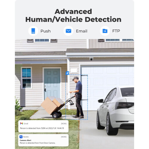 Reolink 5MP PoE Security Camera Outdoor with Human 2