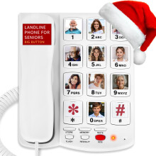 Big Button Phone for Seniors, Uvital Senior Landli