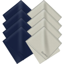 Quelcc 8 pcs Glasses Cleaning Cloth, Sustainable M