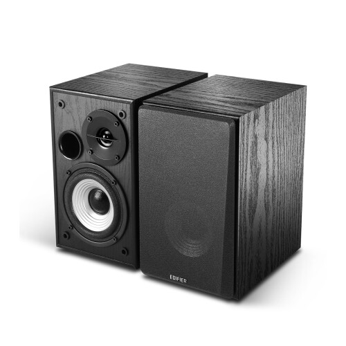 Edifier Edifier R990BT Bluetooth 5.4 Bookshelf Speakers, 2.0 Active Multimedia Speaker, 24W Output Power, RCA/AUX/Bluetooth Inputs, Digital Audio Processing,