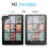 MoKo 2 Pack Screen Protector for 7" Kindle Paperwh 5