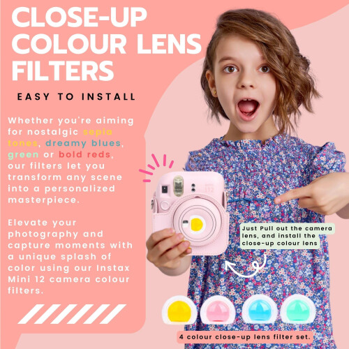 Clikoze Instant Camera Bundle with Fujifilm Mini 1 1