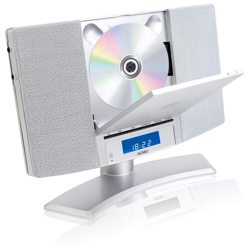 Denver Denver Radio CD Player With Speakers, Wall Mounted 1