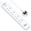 Extension Lead with USB Slots, 4 Way 3 USB Multi P 1